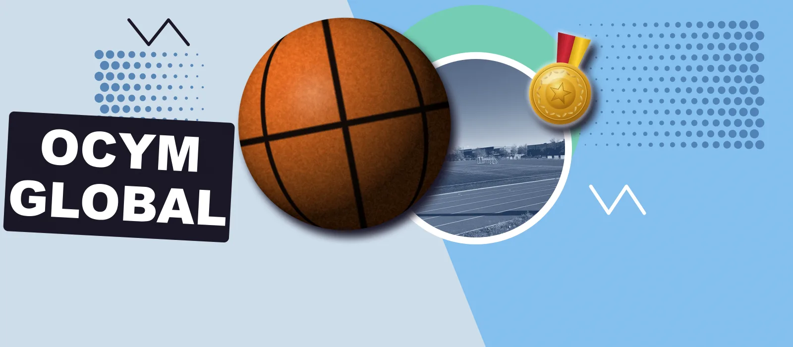 Cartel de «Baloncesto: OCYM Global - Círculo Mercantil e Industrial»