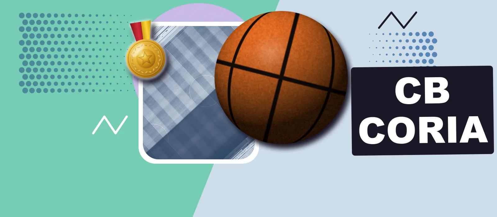 Cartel de «Baloncesto: CB Coria - CD Colegio Claret»