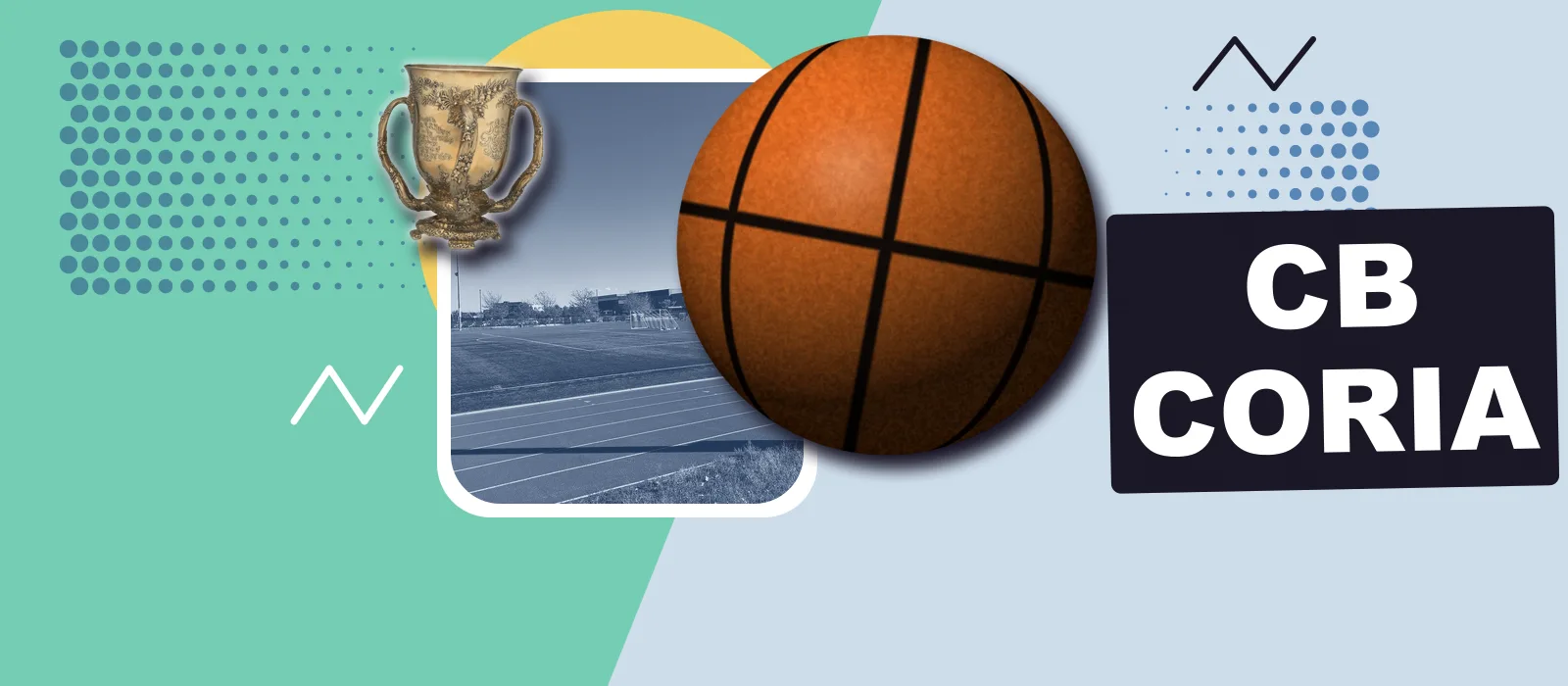Cartel de «Baloncesto: CB Coria - CD Baloncesto Huelva La Luz»