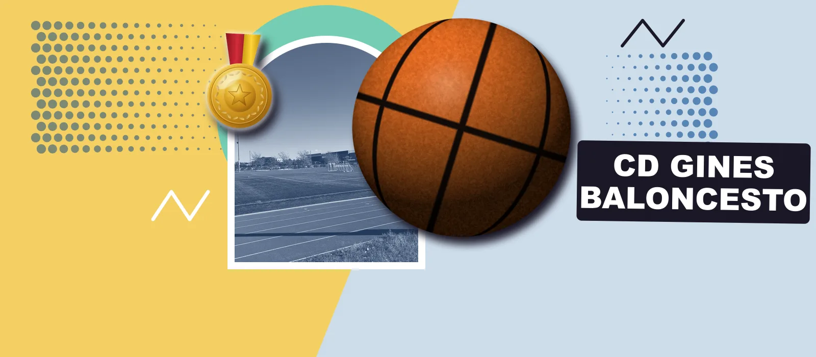 Cartel de «Baloncesto femenino: CD Gines Baloncesto - Cajasol Córdoba Club Baloncesto»