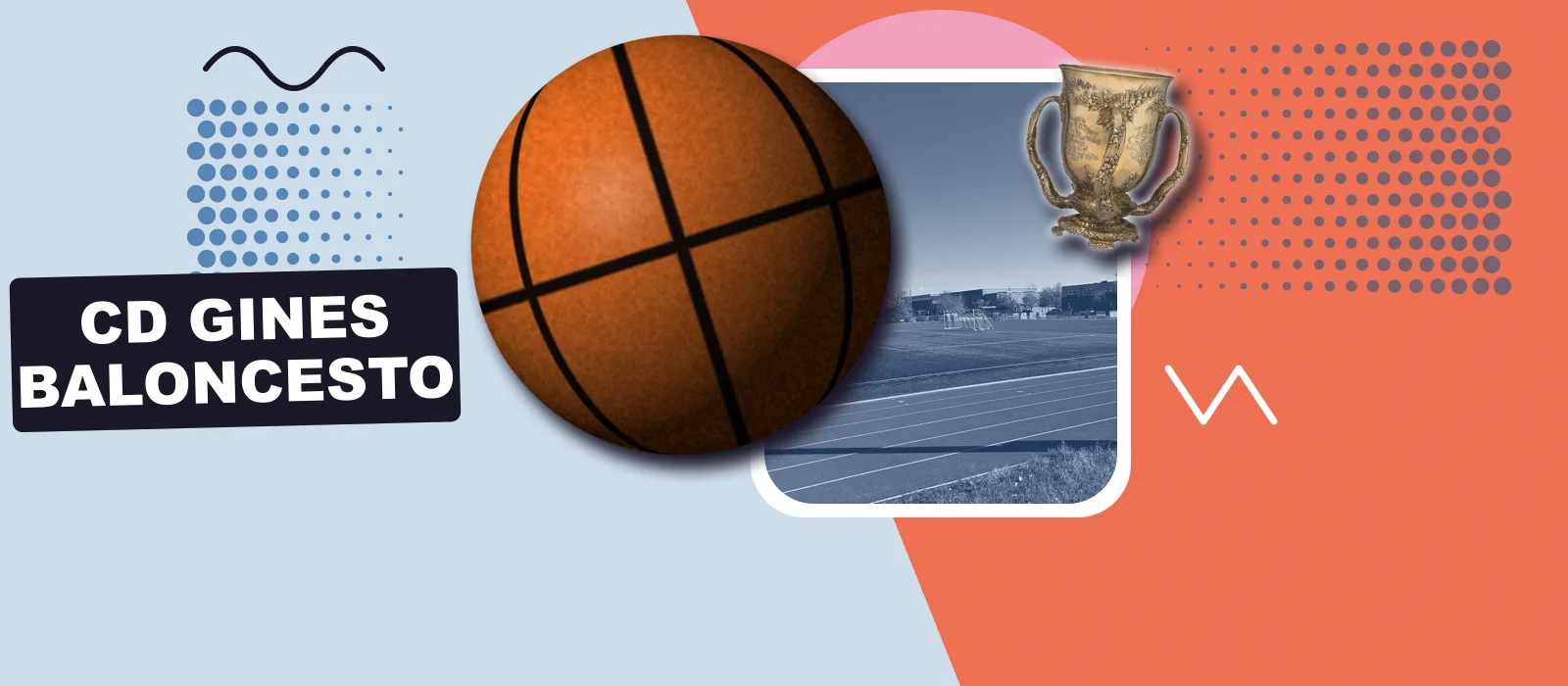 Cartel de «Baloncesto: CD Gines Baloncesto - Club Baloncesto Ocre - Comelec»