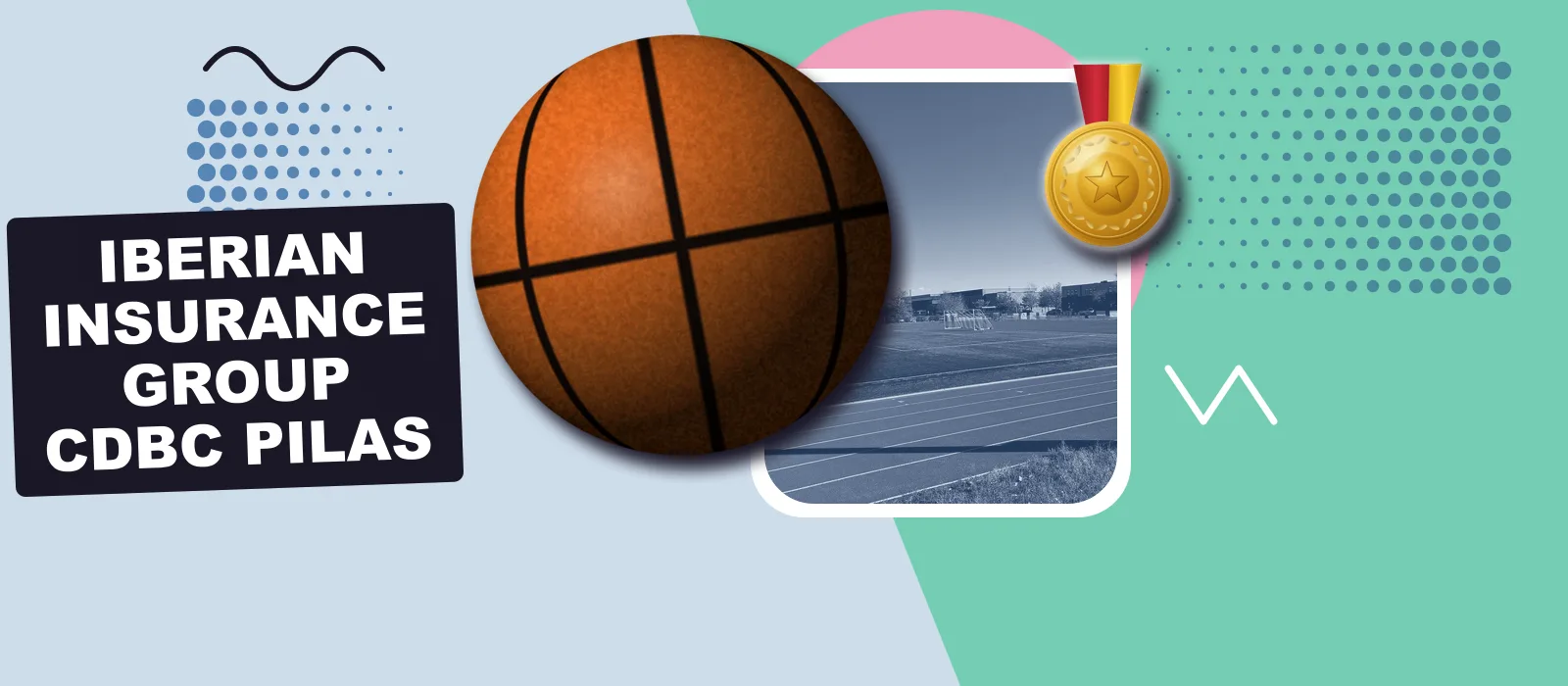 Cartel de «Baloncesto: Iberian Insurance Group CDBC Pilas - CB Los Alcores»