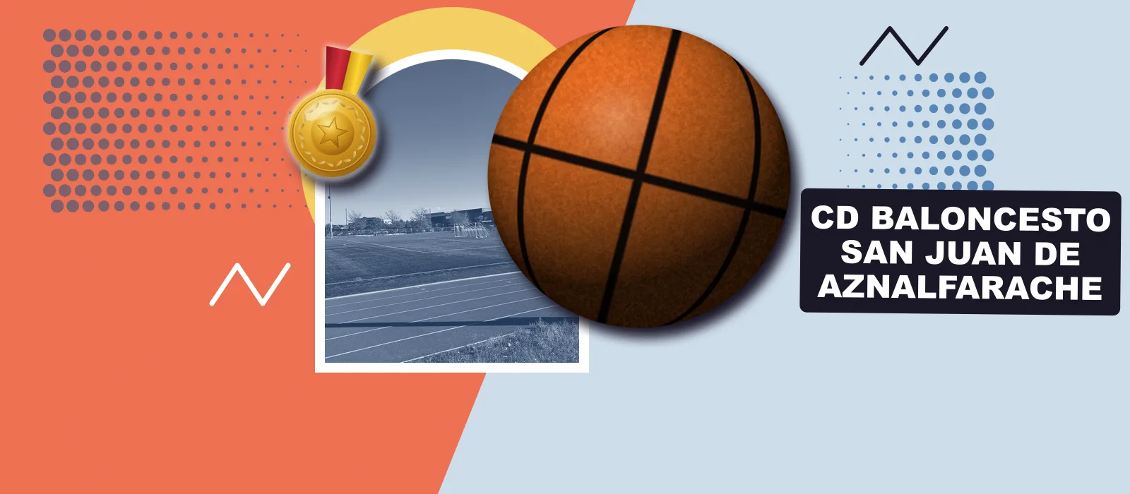 Cartel de «Baloncesto: CD Baloncesto San Juan de Aznalfarache - CB Alcalá Caja87»